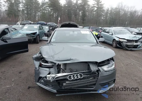 2013 Audi A4 2.0T Premium from USA, damaged, VIN WAUBFAFL4DN044524